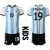 Argentina Nicolas Otamendi #19 Dětské Oblečení Domácí Dres MS 2022 Krátkým Rukávem (+ trenýrky)